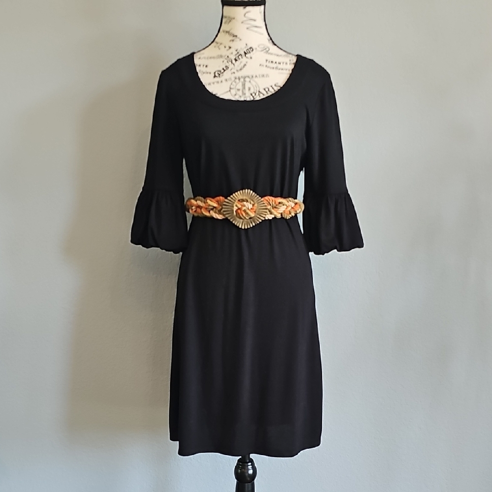 LOFT BELL SLEEVE DRESS